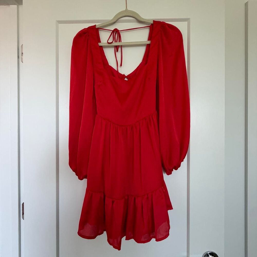 Princess-polly Women's Red Dress